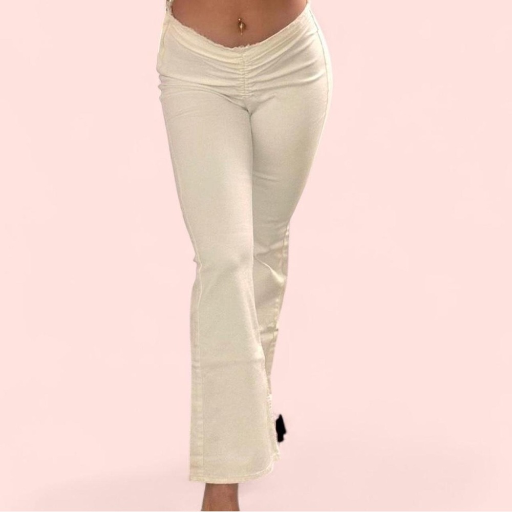 BDG White Boot Cut Pants